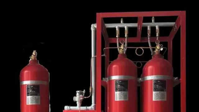 fire suppression gassous refill